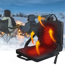 Load image into Gallery viewer, Foldable Heated Seat Cushion - 3 Level Temperature Controller Seat Cushion Heater Pad
