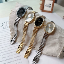 Load image into Gallery viewer, Luxury Oval Women's Quartz Watch (Stainless Steel)
