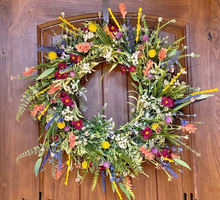 Load image into Gallery viewer, Texas Wildflower Wreath
