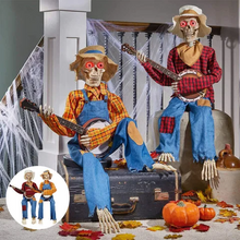Load image into Gallery viewer, Funny Animated Dueling Banjo Skeletons
