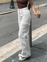 Load image into Gallery viewer, Adjustable Straight Fit Cargo Pants
