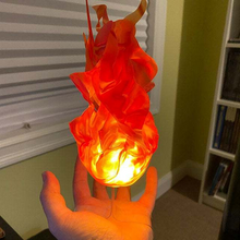 Load image into Gallery viewer, Halloween Floating Fireball Prop - LED Glowing Fireball Ornament
