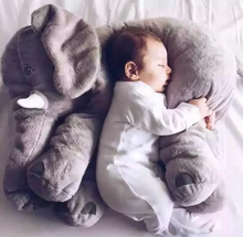 Load image into Gallery viewer, Baby Elephant Cuddle Pillow
