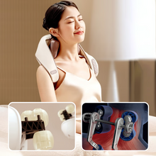 Load image into Gallery viewer, Neck and Shoulder Heat Massager – Therapeutic Relaxation Tool - Perfect Wellness Gift
