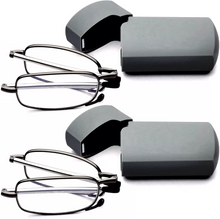 Load image into Gallery viewer, Folding Reading Glasses - Portable With Case
