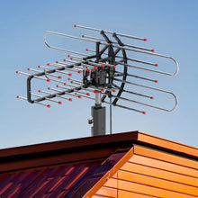 Load image into Gallery viewer, Outdoor Long Range 500+ Mile TV Antenna With UHF/VHF/FM Radio
