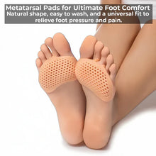 Load image into Gallery viewer, Breathable Gel Metatarsal Pads for Foot Comfort &amp; Pain Relief
