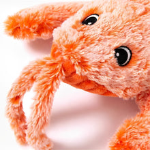 Load image into Gallery viewer, Floppy Lobster Interactive Dog Toy
