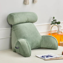 Load image into Gallery viewer, Reading Bed Pillow with Arms
