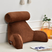Load image into Gallery viewer, Backrest Pillow With Arms &amp; Adjustable Headrest

