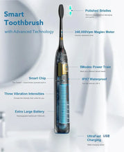 Load image into Gallery viewer, Rechargeable Ultrasonic Electric Toothbrush
