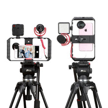 Load image into Gallery viewer, Smartphone Video Rig Stabilizer With Light
