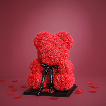 Load image into Gallery viewer, Eternal Love Rose Flower Valentine's Teddy Bear Gift 10"
