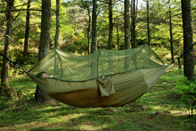 Load image into Gallery viewer, Portable Two Person Outdoor Traveler Camping Hammock Tent With Canopy
