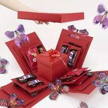 Load image into Gallery viewer, DIY Valentine's Day Magic Butterfly Photo Surprise Gift
