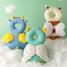 Load image into Gallery viewer, Toddler Anti-Fall Safety Head Guard Pillow Backpack
