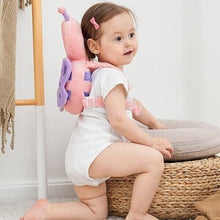 Load image into Gallery viewer, Toddler Anti-Fall Safety Head Guard Pillow Backpack
