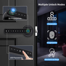 Load image into Gallery viewer, Fingerprint Smart Door Lock - Mobile App Remote Control Door Lock with Fingerprint
