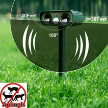 Load image into Gallery viewer, Infrared Solar Powered Animal Pest Repeller

