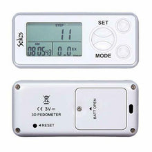 Load image into Gallery viewer, Walking 3D Pedometer with Clip and Strap plus. 30 Days Memory, Accurate Step Counter
