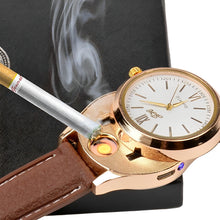 Load image into Gallery viewer, USB Rechargeable Cigarette Lighter Watch

