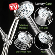 Load image into Gallery viewer, Adjustable Pressure Handheld Shower Head With A Hose
