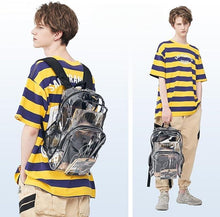Load image into Gallery viewer, Clear Backpack Heavy Duty
