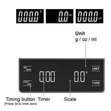 Load image into Gallery viewer, Coffee Scale With Timer
