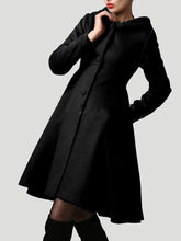 Load image into Gallery viewer, Plain Coat with Simple Button
