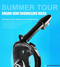 Load image into Gallery viewer, Full Face Anti Fog Underwater Scuba Diving Mask
