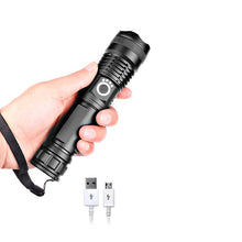 Load image into Gallery viewer, USB Powerful Flashlight Torch

