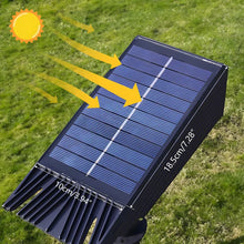 Load image into Gallery viewer, Waterproof LED Solar Multi-zoom Spot Light Landscape Lighting RGB
