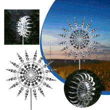 Load image into Gallery viewer, New Anti-Rust Magical Metal Windmill-Kinetic Metal Wind Spinners
