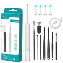 Load image into Gallery viewer, Wireless Earwax Remover Otoscope Tool - Ear Wax Removal Tool with Camera Ear Endoscope 1080P Kit for iPhone iPad Android
