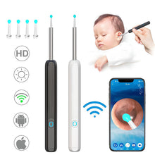 Load image into Gallery viewer, Wireless Earwax Remover Otoscope Tool - Ear Wax Removal Tool with Camera Ear Endoscope 1080P Kit for iPhone iPad Android
