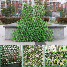 Load image into Gallery viewer, Retractable Artificial Garden Plant Fence
